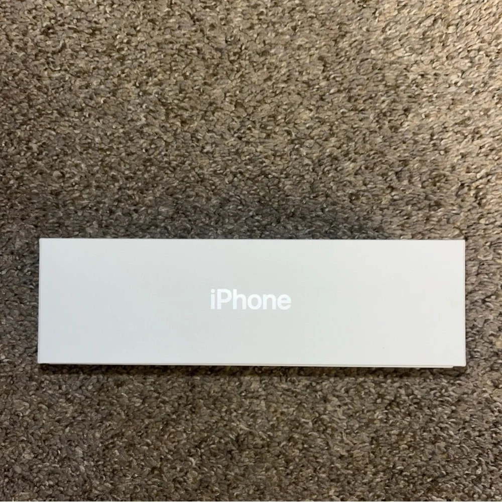 iPhone XR Box Only White 64GB With Inserts And Stickers No Phone!